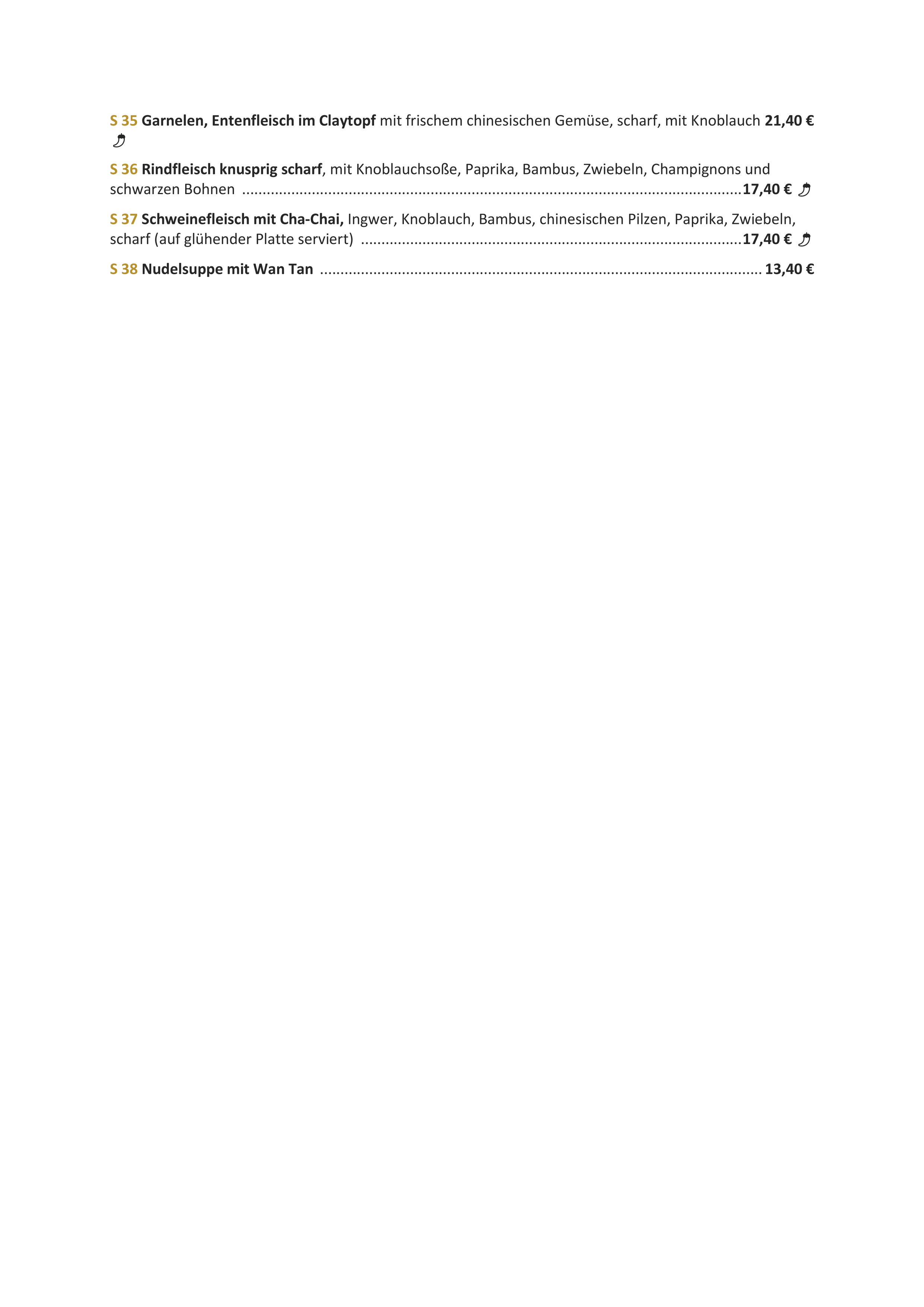 Canton Speisekarte – Seite 4